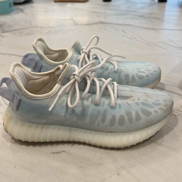 Adidas Yeezy Boost 350 V2 “Mono ICE” tennis shoes, men’s 7.5. - Picture 2 of 7